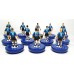 Subbuteo Andrew Table Soccer Inter Milan 2009-10 Champions League Winners on classic Hasbro bases